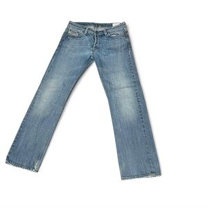 Diesel archival light wash 34x32 straight denim Denim big Diesel back patch